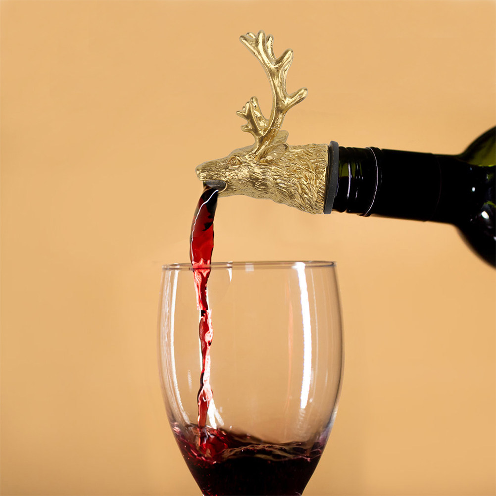Lifelike Deer Head Wine Pourer - огляд і ціна Wine Aerator Pour